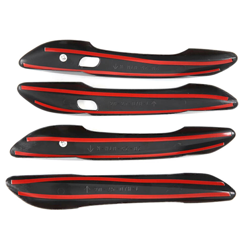 For 2021 for Hyundai for Elantra 4x Chrome Exterior Side Door Handle Cover Trim