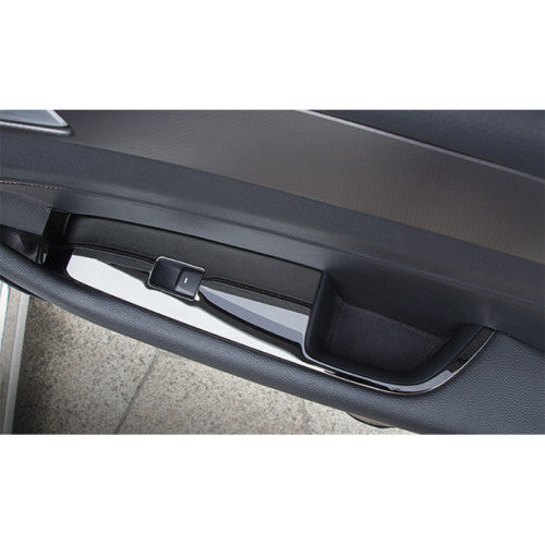 Chrome Pillar Posts for Corolla 2014-2018 6pc Door Trim Mirror Cover Kit v