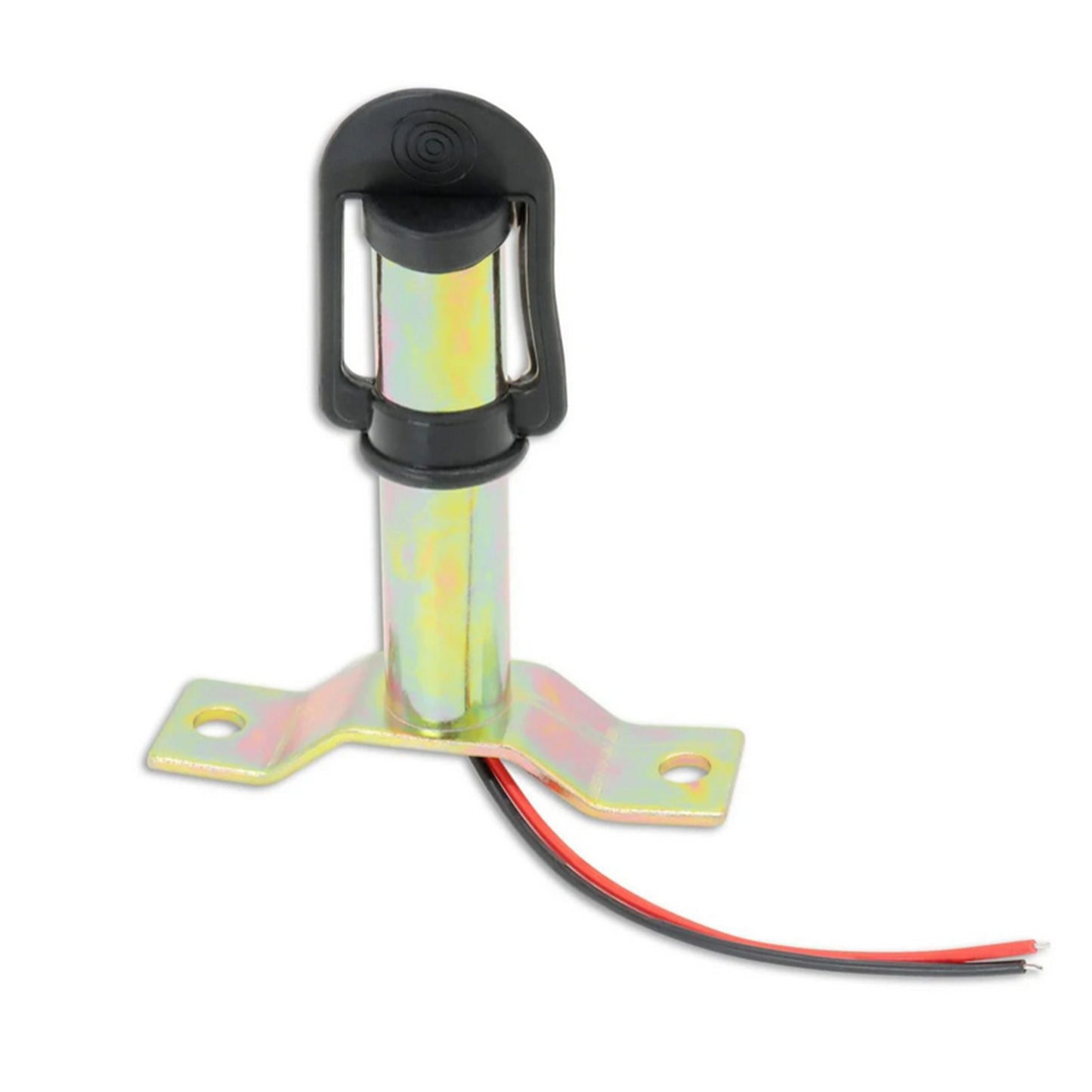 Amber Rotating Flashing Beacon Light Mounting DIN Pole Stem Bracket Tractor
