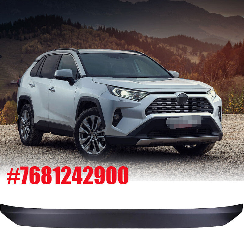 Black Rear Lower Tailgate Molding Trim For 2016 2017 2018 for Toyota RAV4 7681242900