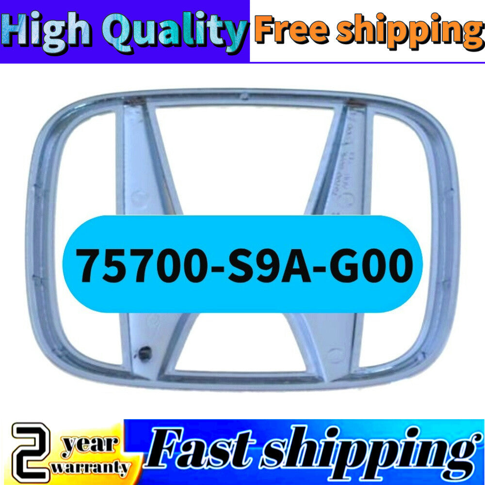 new, front grille badge 75700-S9A-G00, suitable for Honda CR-V 2002-2011.
