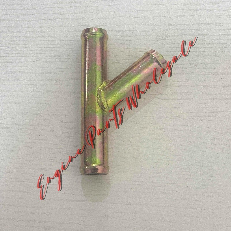 16mm 5/8 Y Wye in Heater Hose Fitting Adaptor Coolant Pipe Connector Adapter C Q
