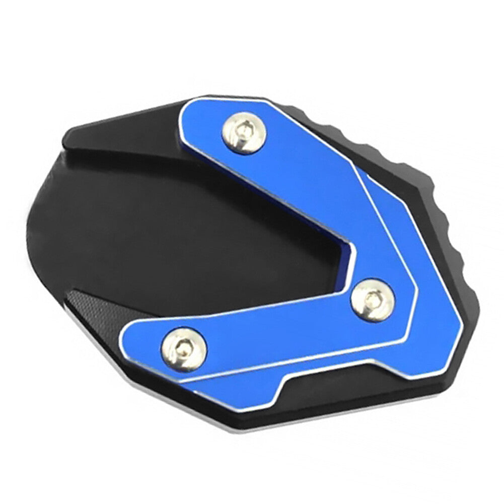 Side Stand Enlarge Kickstand Pad Blue for Suzuki GIXXER 250 SF GIXXER 150 125