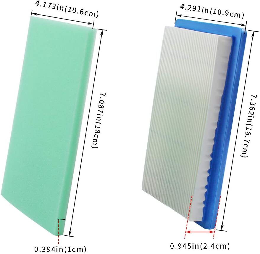 AirPre Filter for X300 X3000R X304 Husqvarna 531 30 81-5711013-7017