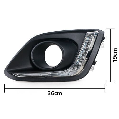 1. Dual fog lights and daytime running lights suitable for Suzuki for Swift 2014, 2015, and 2016 models.