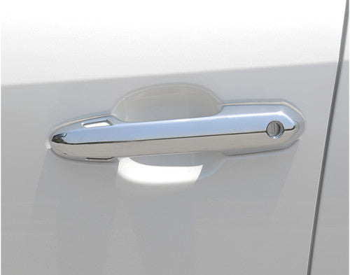 Decor Chrome ABS Exterior Side Door Handle Cover Trims for Toyota RAV4 2019-2023