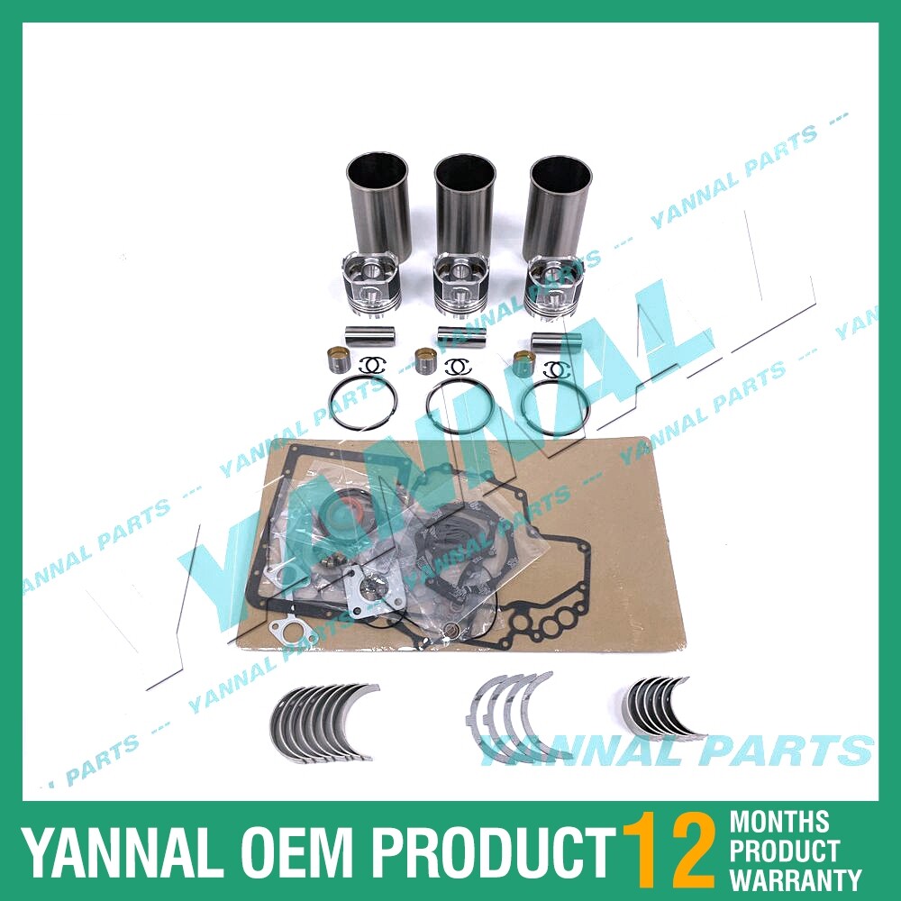 3AE1 Overhaul and Rebuild Kit with Full Washer Bearing Kit for Isuzu Engines
