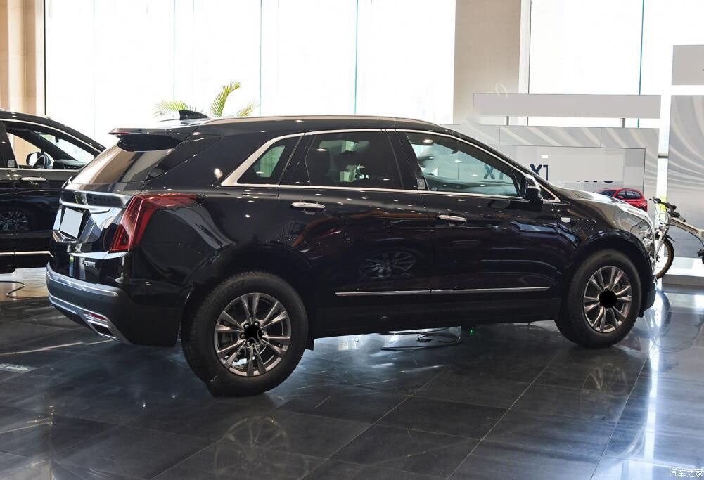 for Cadillac XT5 2017-2020 ABS Chrome Side Door Body Molding Cover Strip Trim 4P