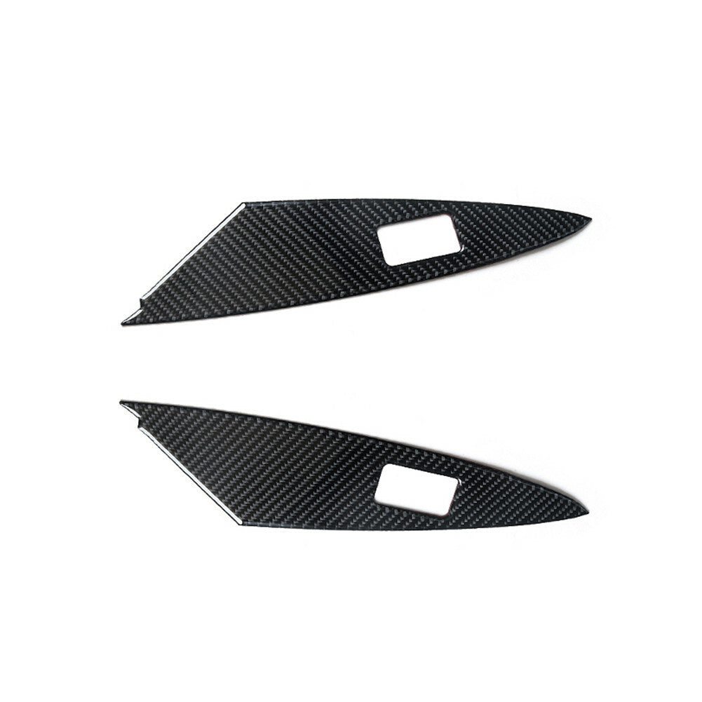 Red Carbon Fiber Temperature Display Trim Cover For COBALT 2005-2010 v