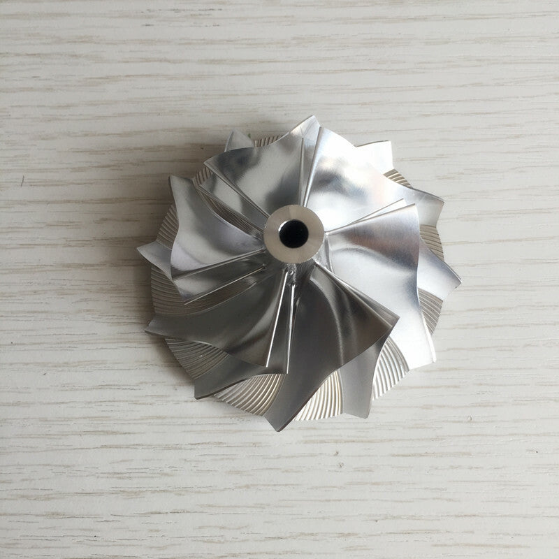 K16 reverse 49.50/67.00 mm 6+6 blade turbine blank compressor wheel suitable for BMW N55