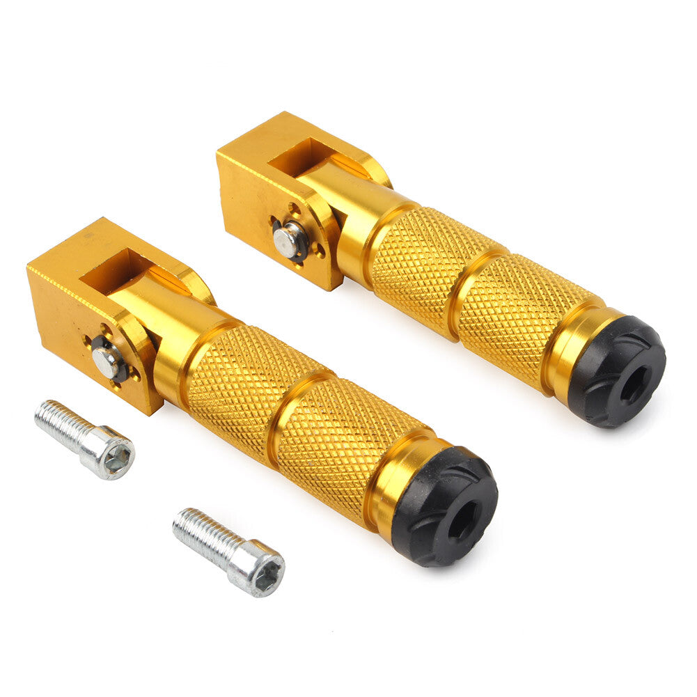 Fit Electric Motor Bicycle ATV M8 Footpegs Folding Universal for YAMAHA for Honda for Suzuki