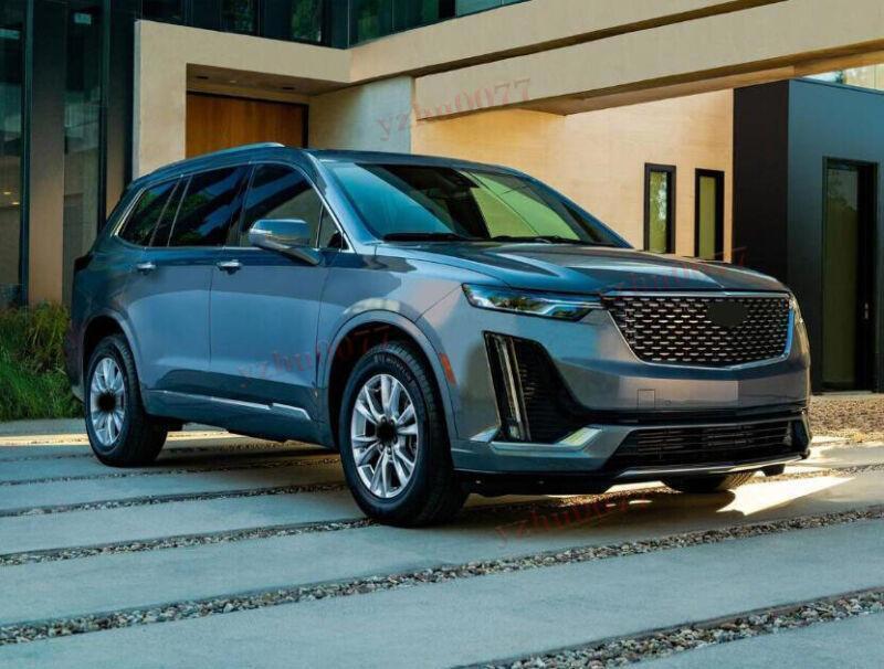 for Cadillac XT6 2020-2023 Smoke Car Window Vent Visor Sun Rain Deflector Guard