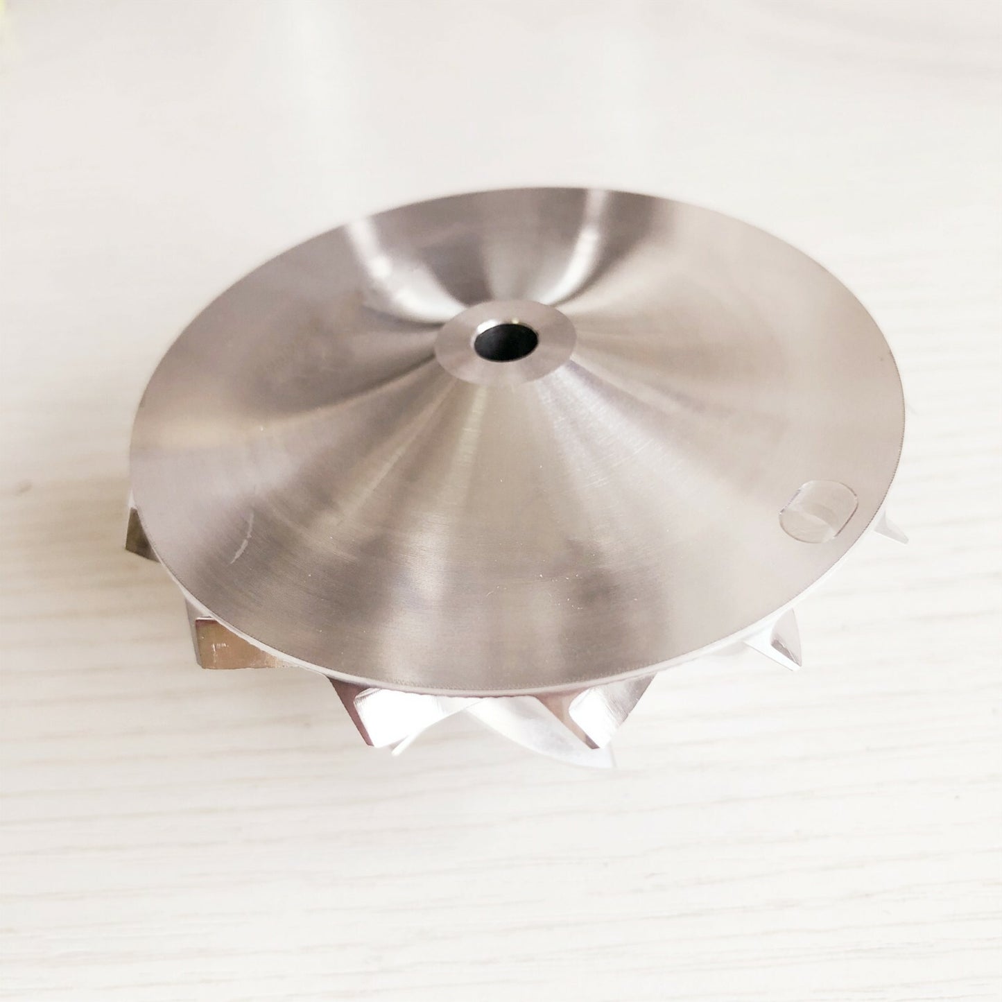 T04E 7+7 Blade 53.87/76.07 mm 448048-0004 Performance Billet Compressor Wheel