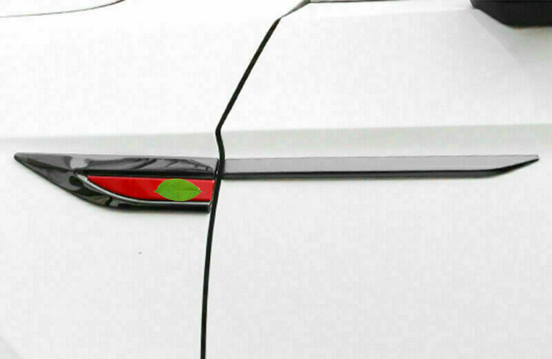 for Mazda CX-5 2017-2021 Black Red Fender Side Body Emblem Hood Trim Decor Cover