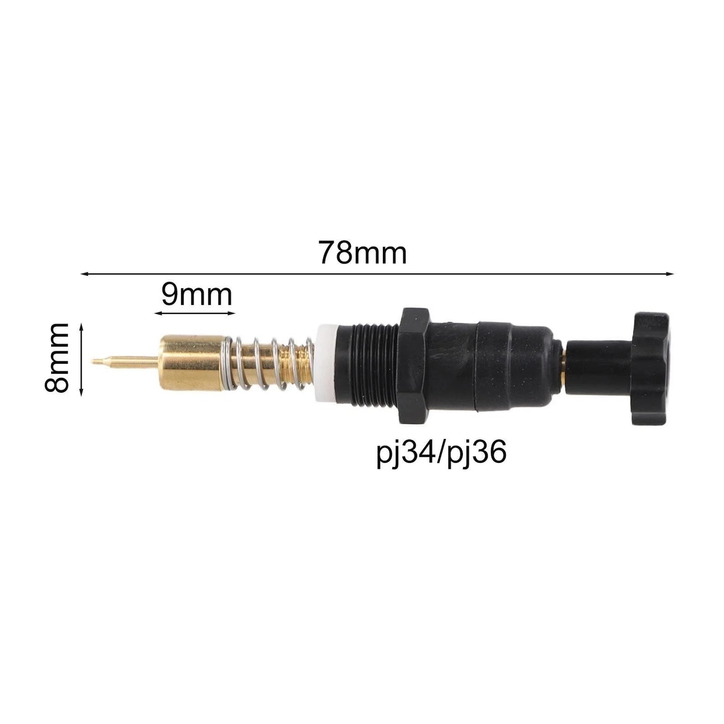 1PC Carburetor Cold Starter Valve Pull Choke Button For Keihin PJ34/36 for Honda Q