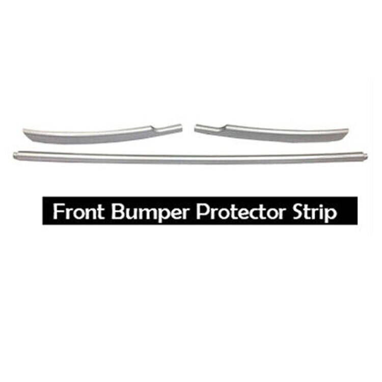 Front Bumper Protector Strip Trim Body Kit for Range Rover L405 2013-2017 Silver