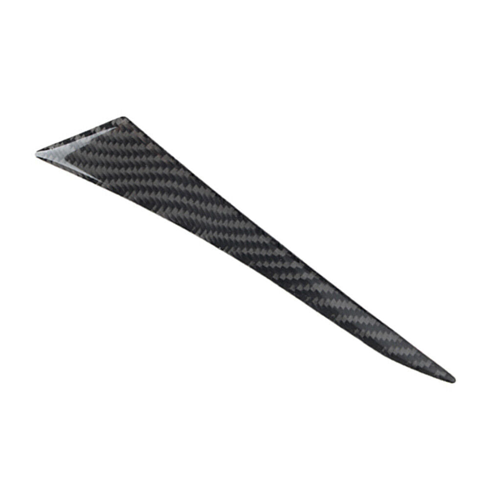 Carbon Fiber Interior Left Dashboard Sticker Cover Fit for Infiniti Q50 Q60 2014-19