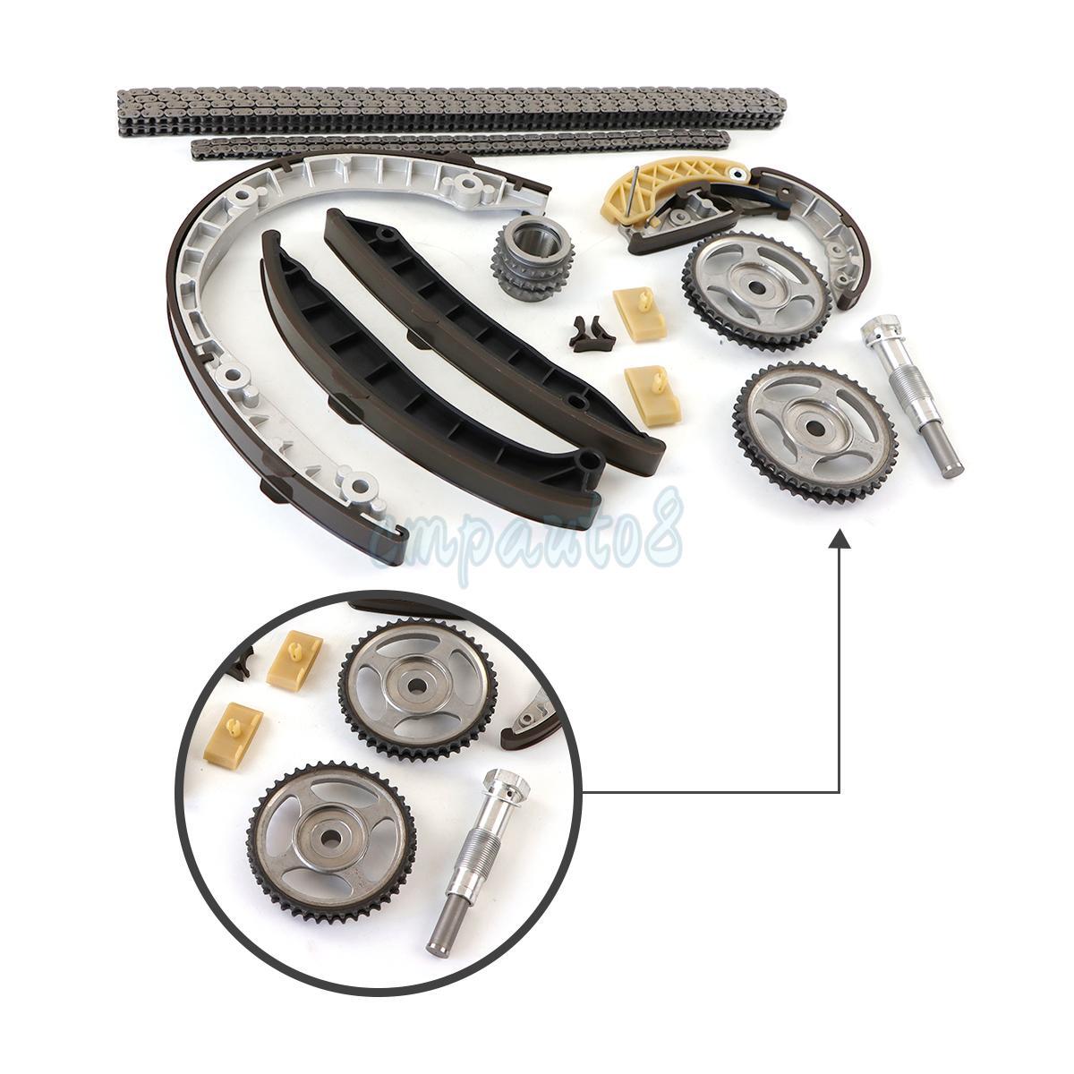 Timing Chain Tensioner Guides Kit M46 for Porsche for Panamera 970 3.6L V6 Engine