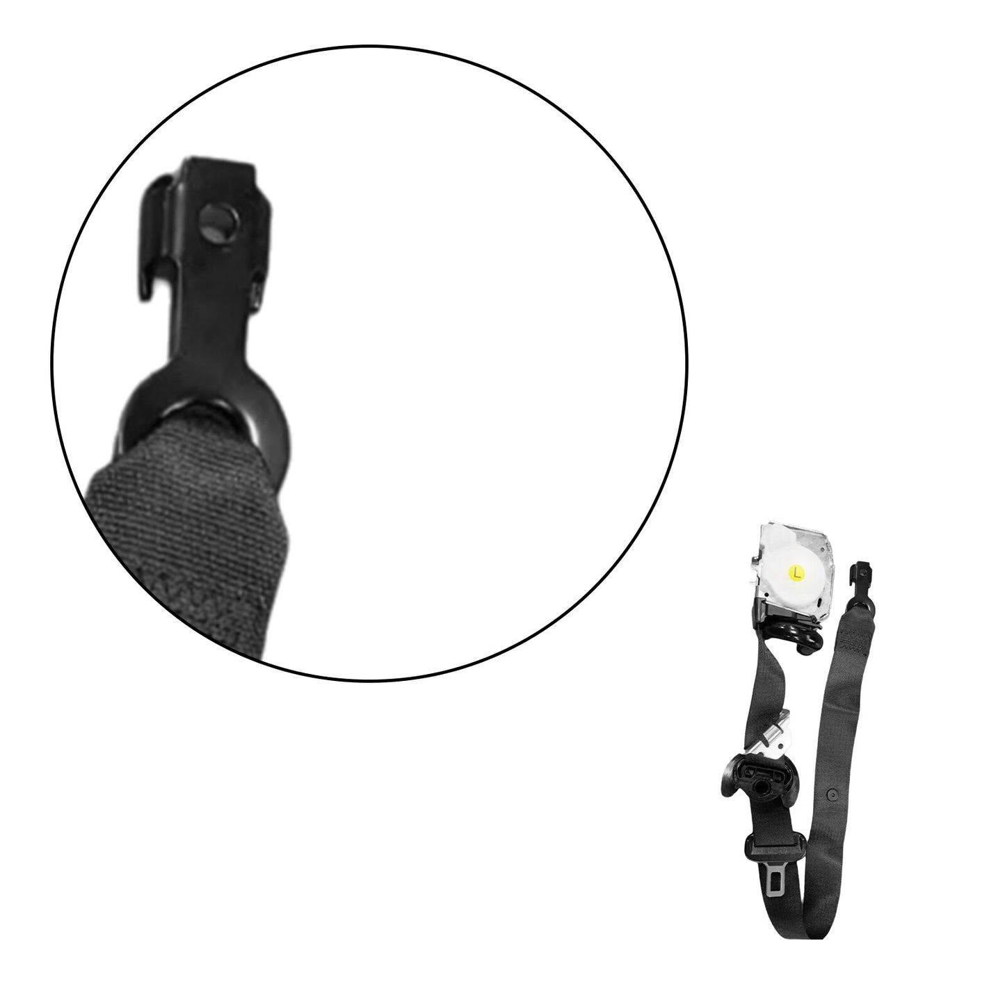 Front for Seat Left Side Safety for Seat Belt Retractor for Chevrolet for Cruze 2016-2018 6o