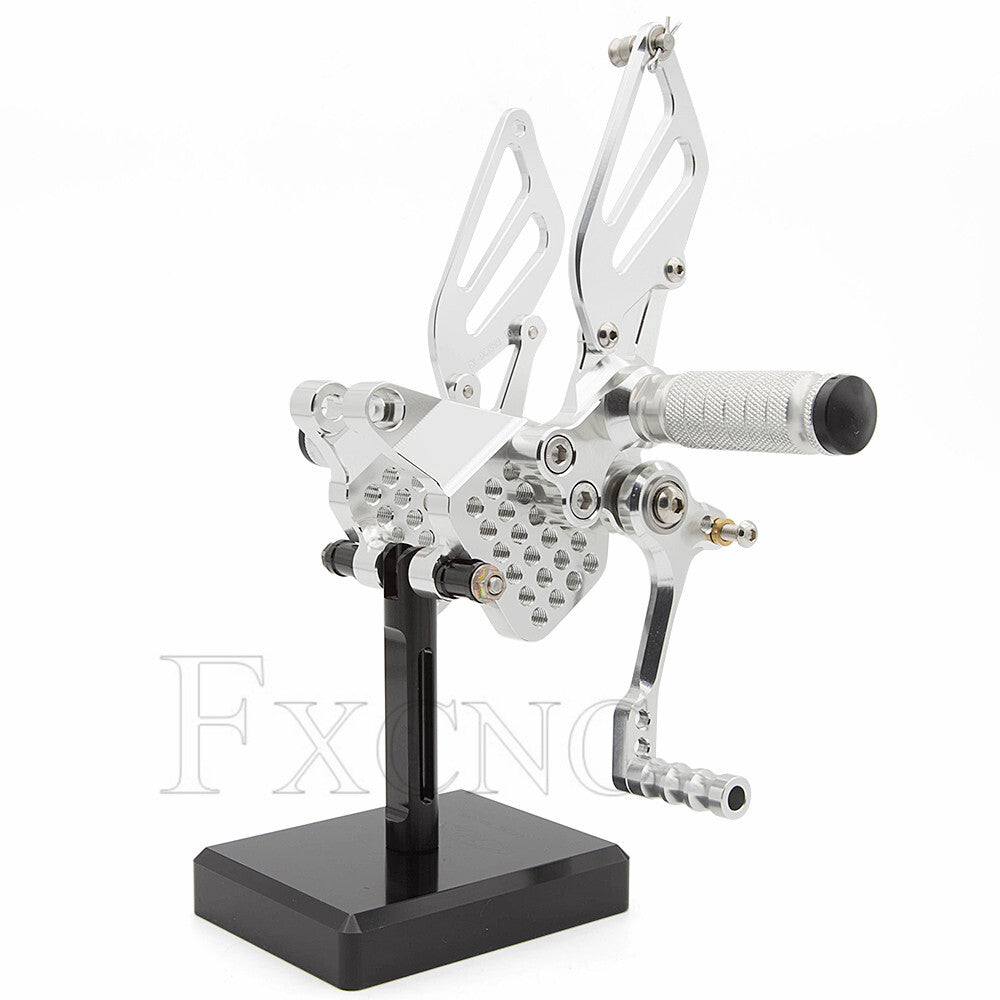 Suitable for Ducati rear wheel rear spike pedal pads, silver 749/999/748/919/996/998