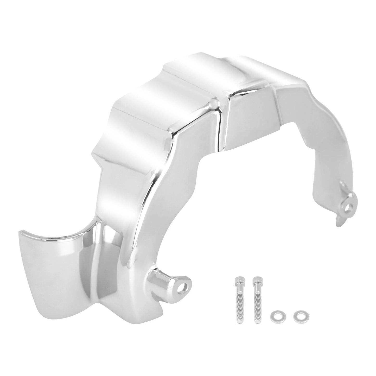 Chrome Transmission Shroud Cover Fit for Harley Electra Road Tri Glide 2017-2023