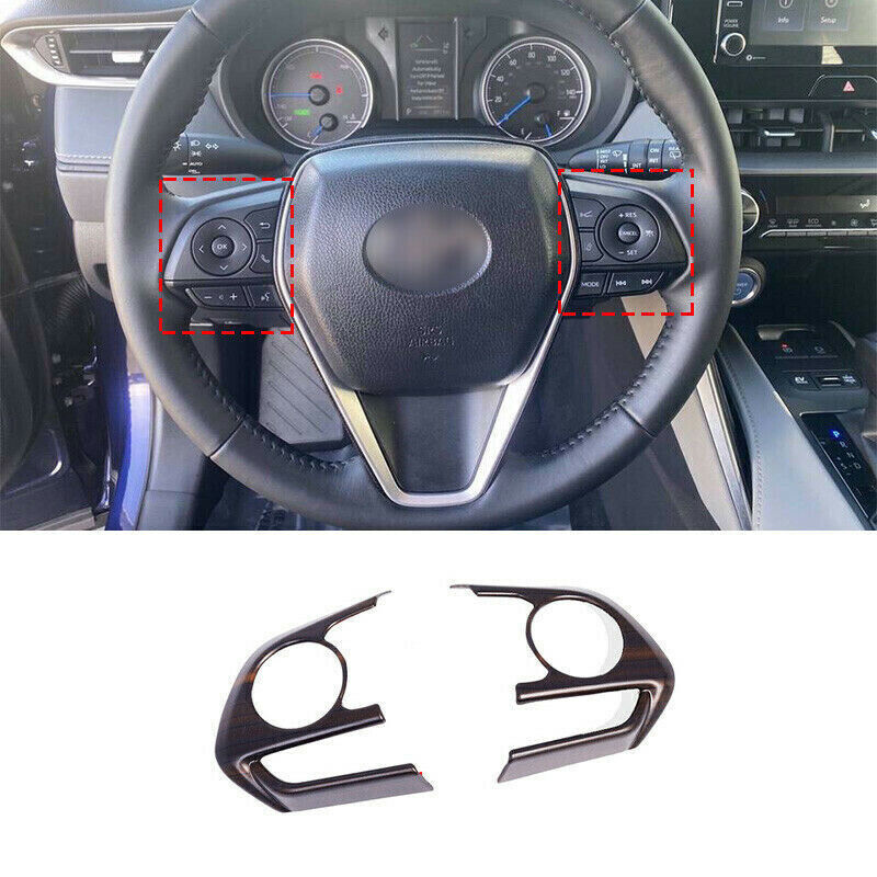 Chrome ABS Outer Front 2 Door Handle Cover Trims For -V HRV 2016-2022 v