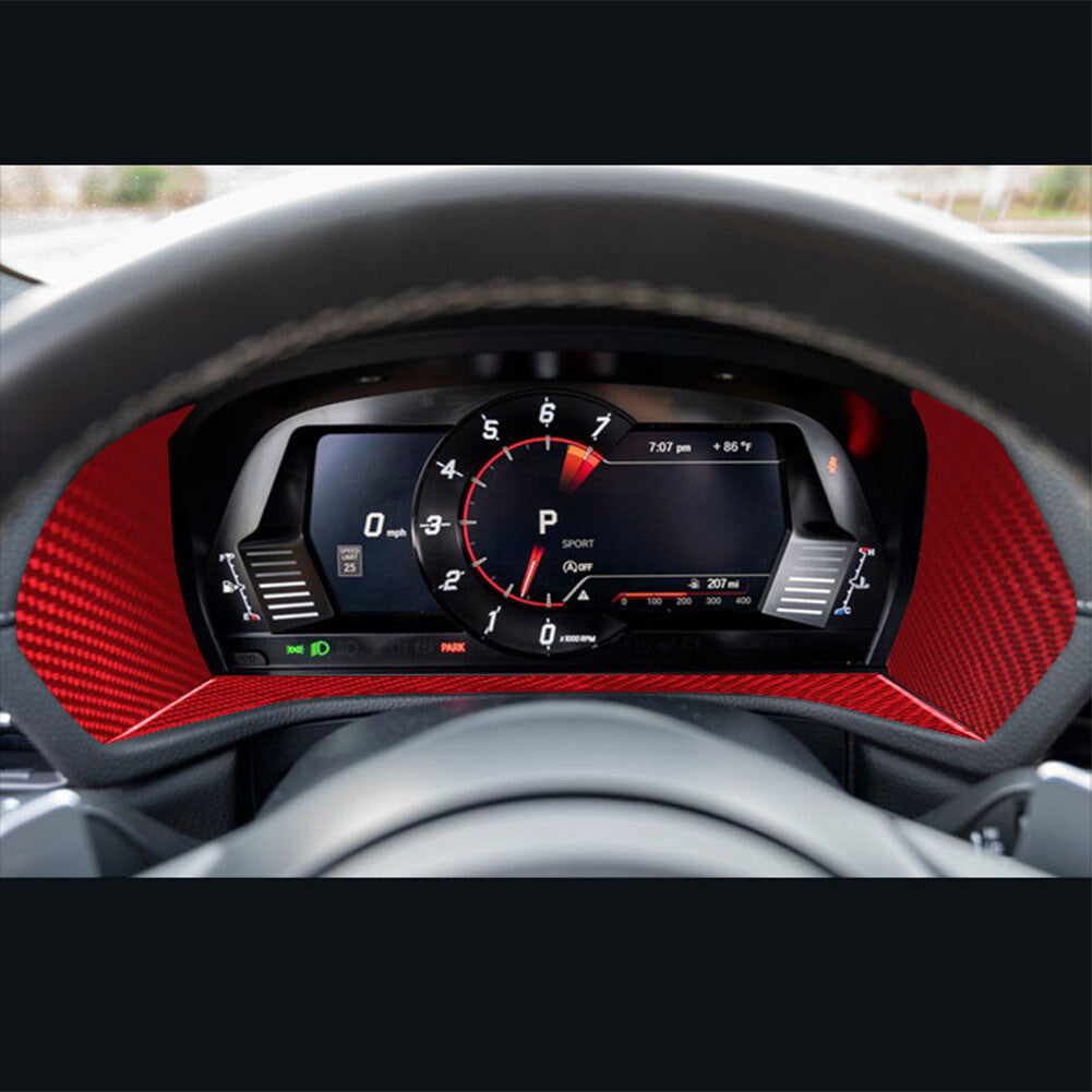 4Pcs Carbon Fiber Window Lift Switch Panel Cover Trim for Chrysler 300 2005-2007 v