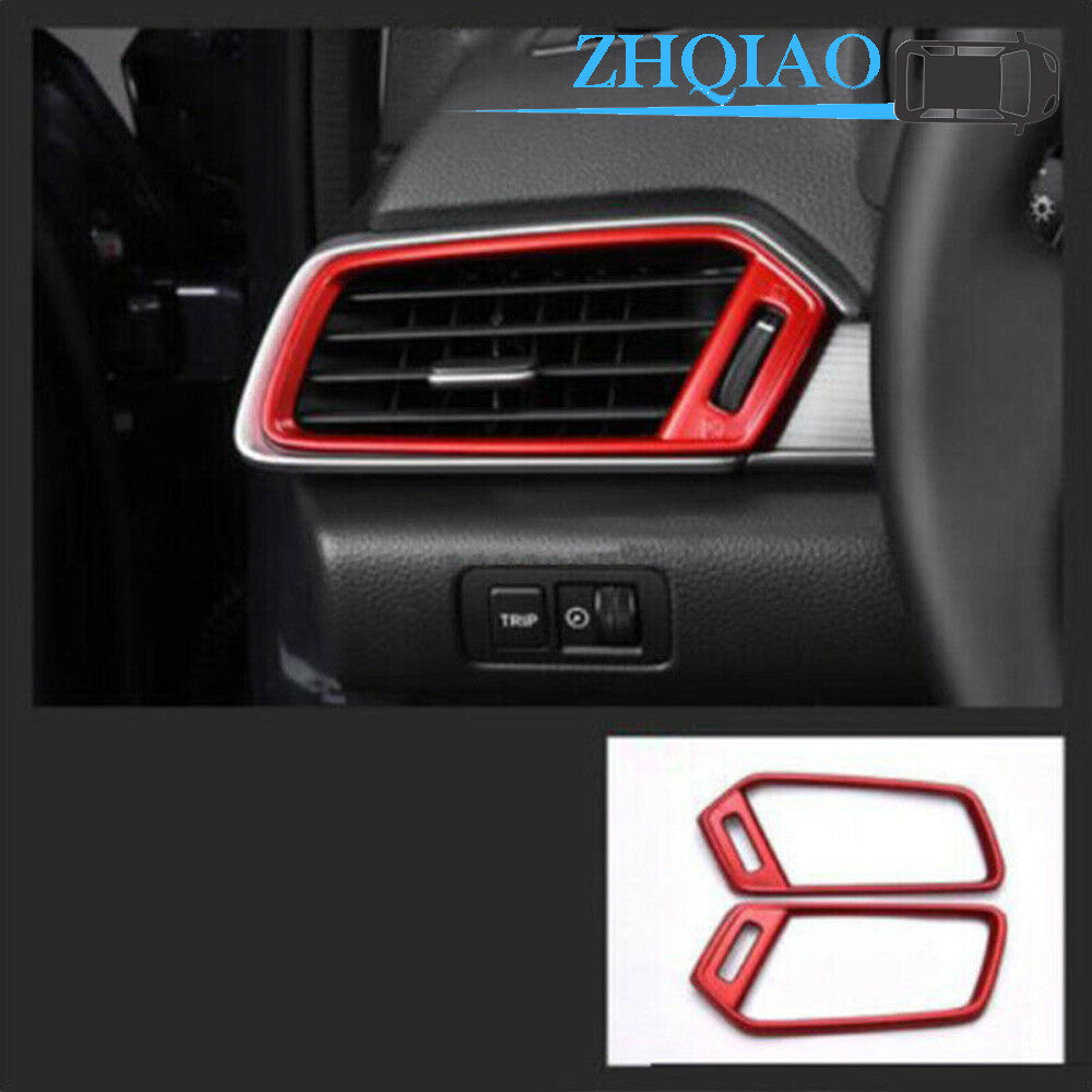 8x ABS RED Interior Accessories Whole Kit Cover Trim Fits for Honda Accord 2018-2020
