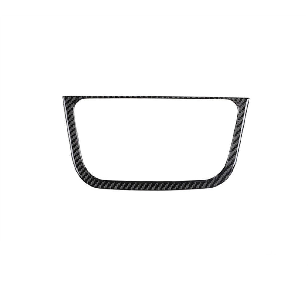 Carbon Fiber Copilot Dashboard Panel Cover Trim for Dodge Charger 2015-2020 v