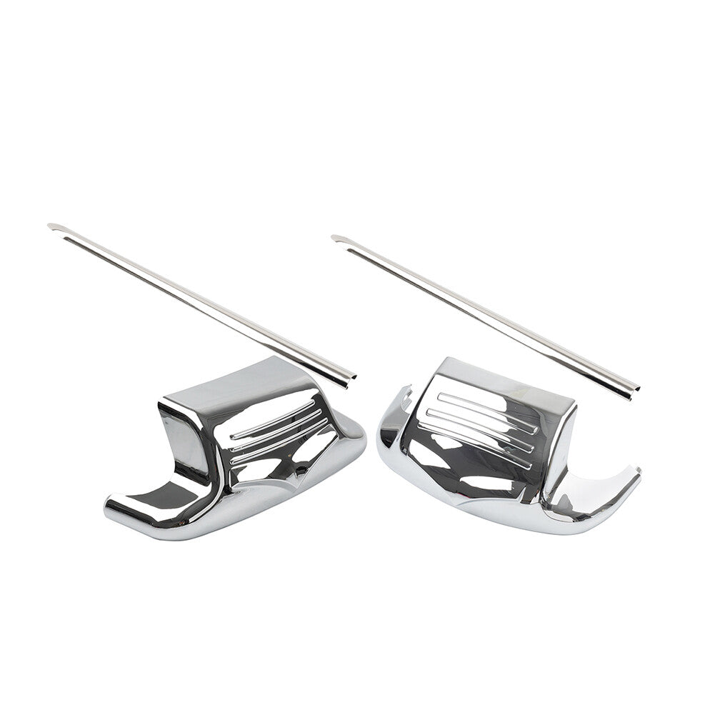 Front Rear Mudguard Tip w/Spear Trim Kit for Harley Road King Electra Glide Q