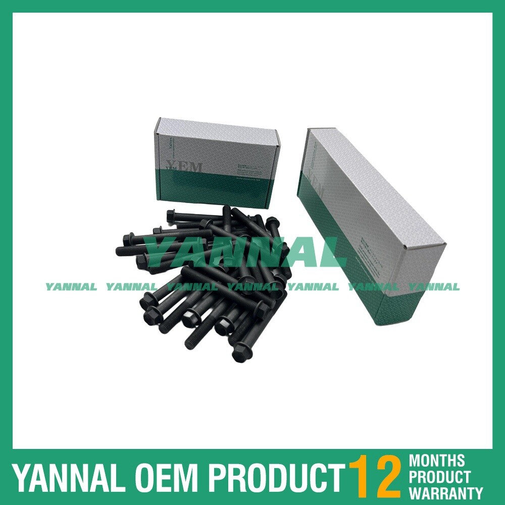 26-piece cylinder head bolt kit for Caterpillar C15 engine spare parts