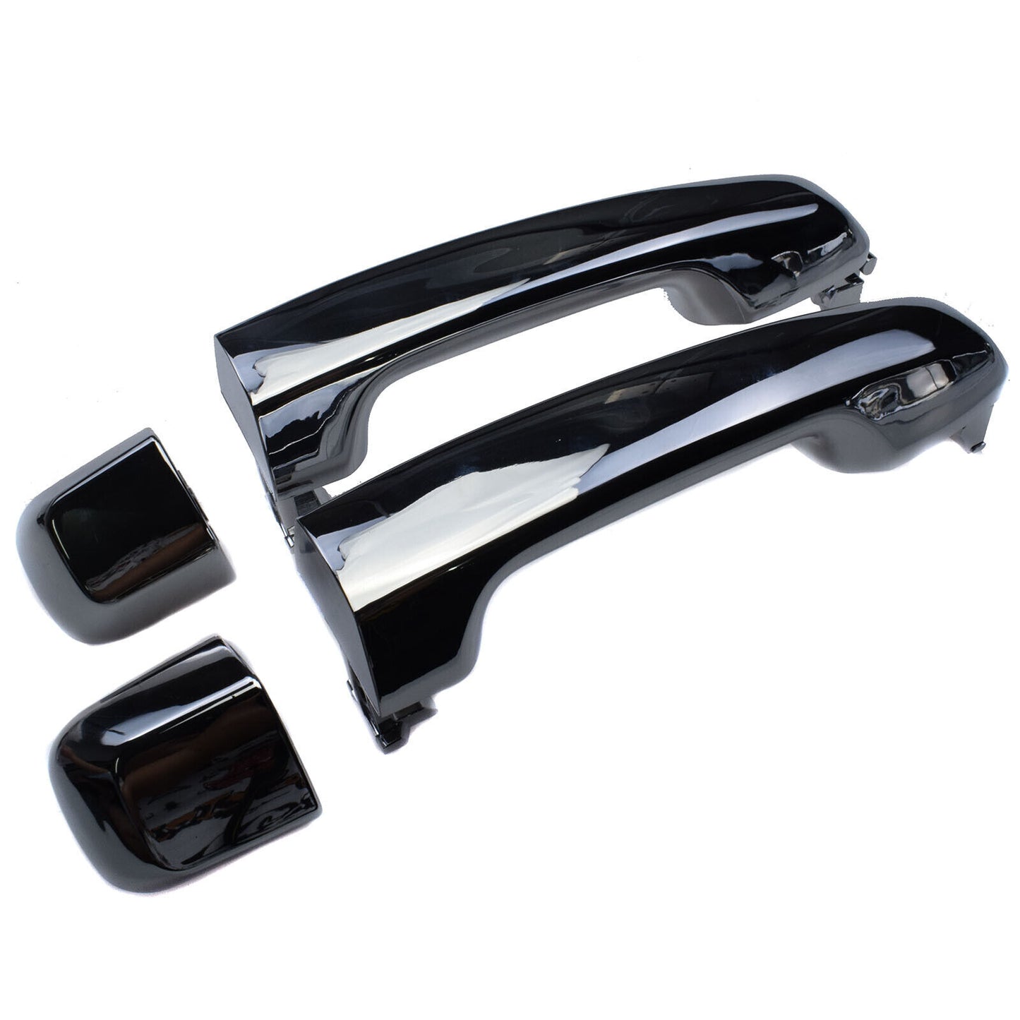 for Toyota 4Runner for Lexus GX460 Pair Chrome Exterior Door Handle Rear Left Right