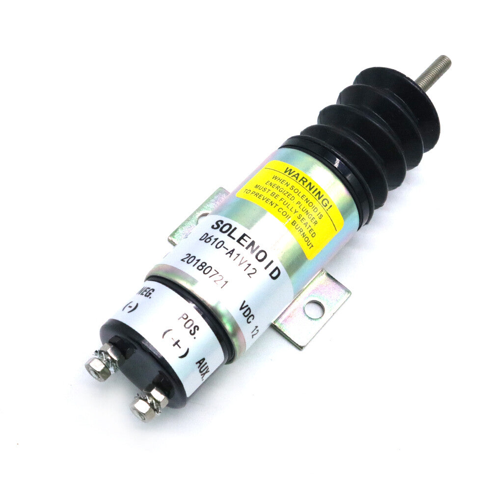 For Trombetta 12V Dual Coil D610-A1V12 2 Terminals Solenoid 1502-12C2U1B1S1