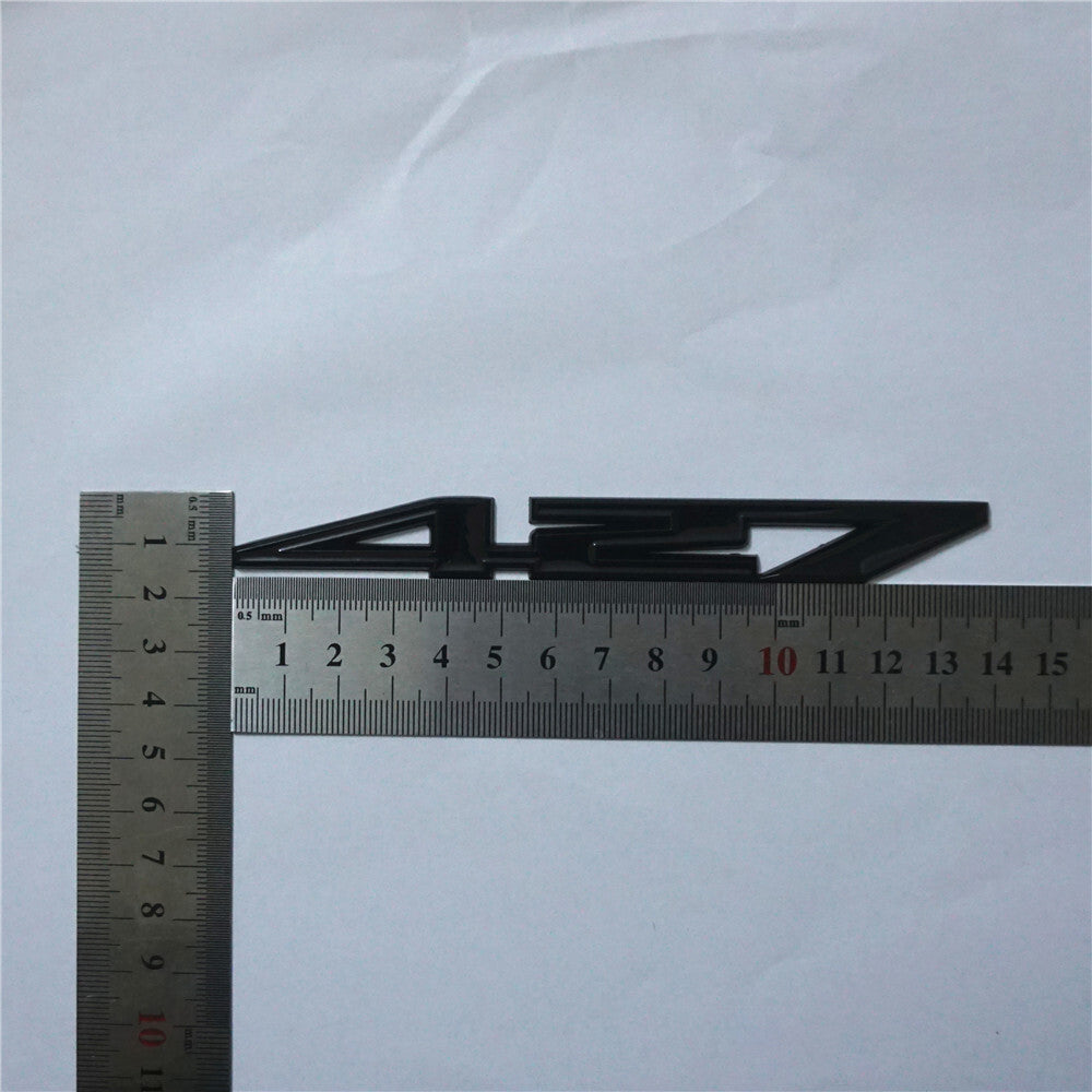 Aluminum alloy rear license plate frame glossy black suitable for Corvette C7 2014-2019- v