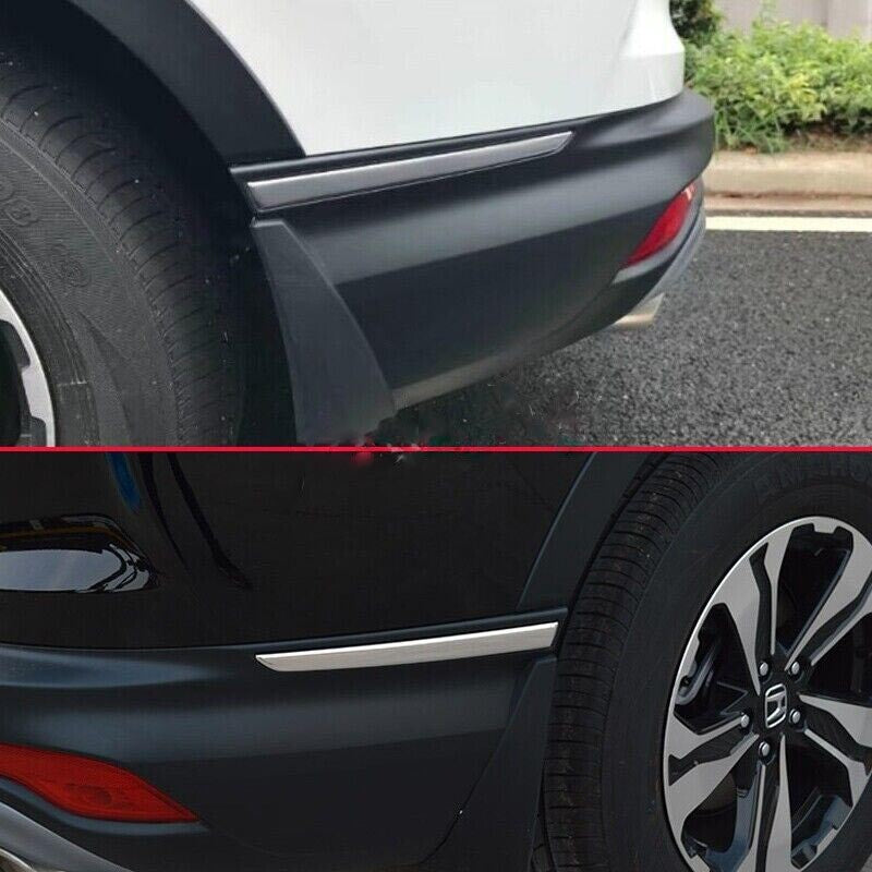 Coating Rear Bumper Corner Side Bar Trims Accessories for Honda CRV 17-20