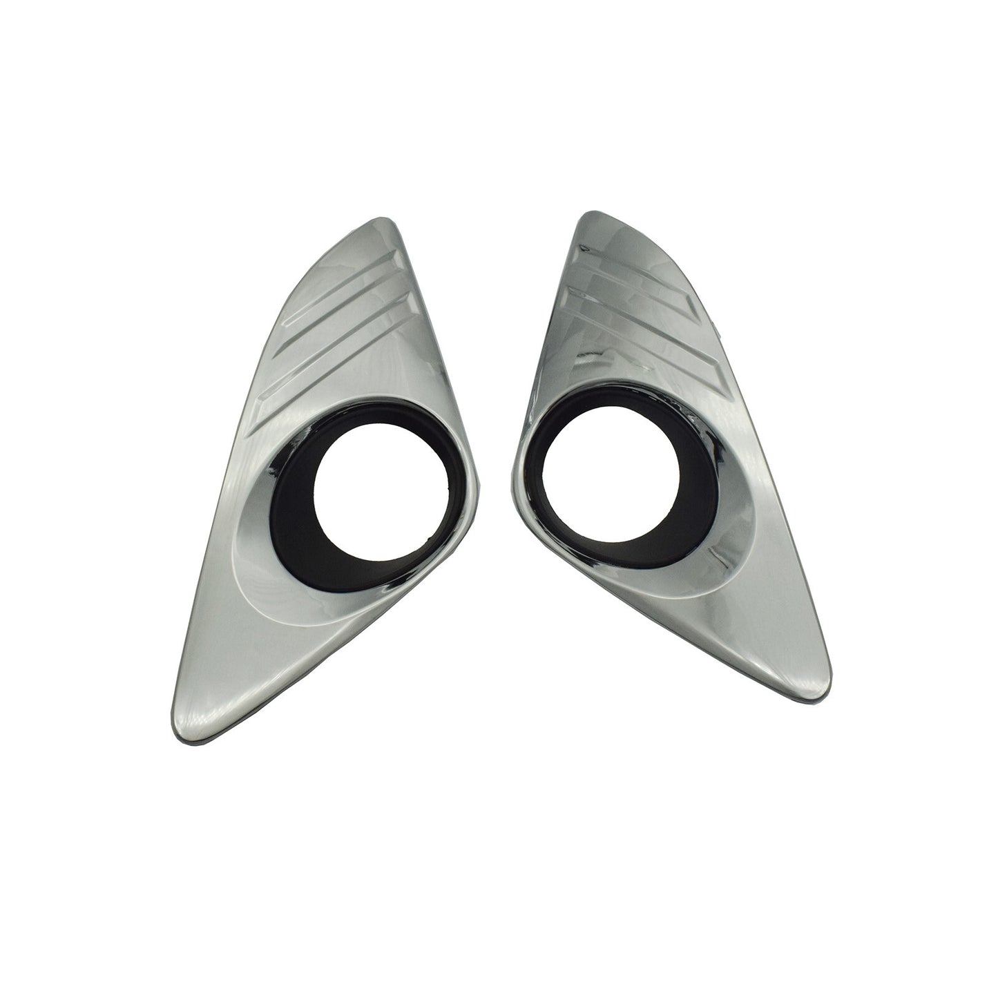 A pair of for CHRome fog lamp decoration protective covers for for Camry 2012-2014- v
