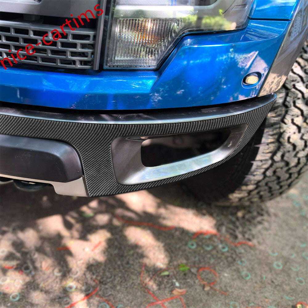 Carbon Fiber Car Front Bumper Side Panel Cover for Ford F150 2009-14 Accessories