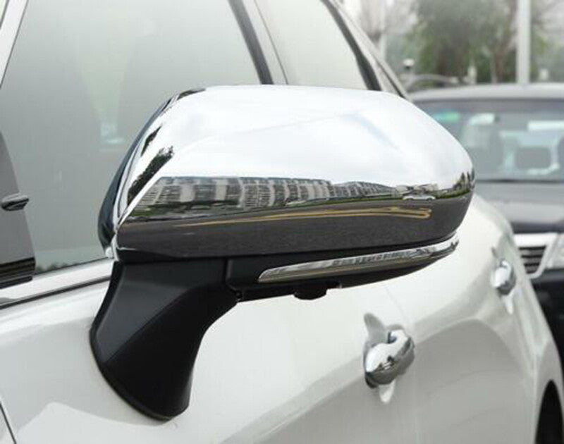 for Toyota for Camry 2018-2022 Chrome Exterior Rear View Mirror Cover cap Trim 2pcs