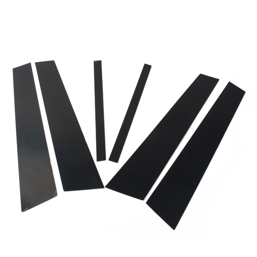 6x Glossy Black Set Pillar Posts Door Window Trim for BMW 1 Series F20 2012-2019