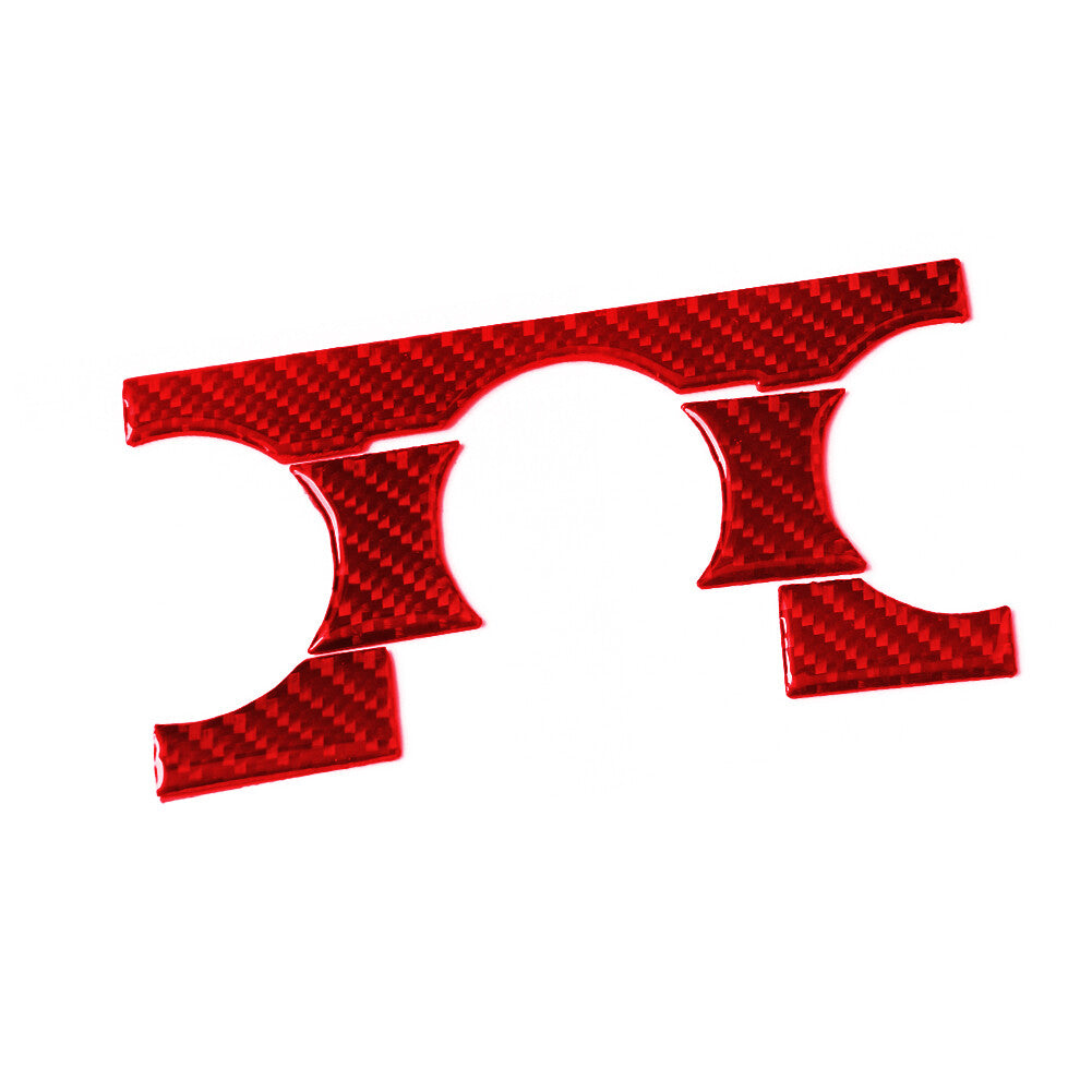 4pcs Carbon Fiber Interior Door Handle Frame Cover Trim for Acura TL 2004-2008 v