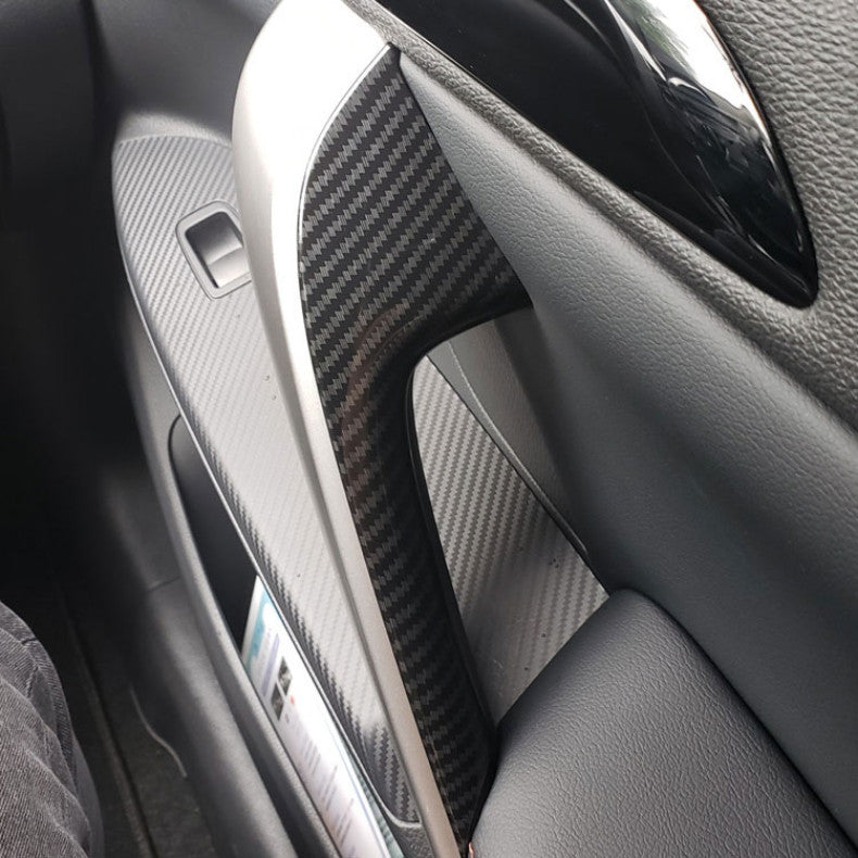 for Kia Carnival 2022-2023 Silver Inner Door C-pillar Speaker Cover Decor Trims v