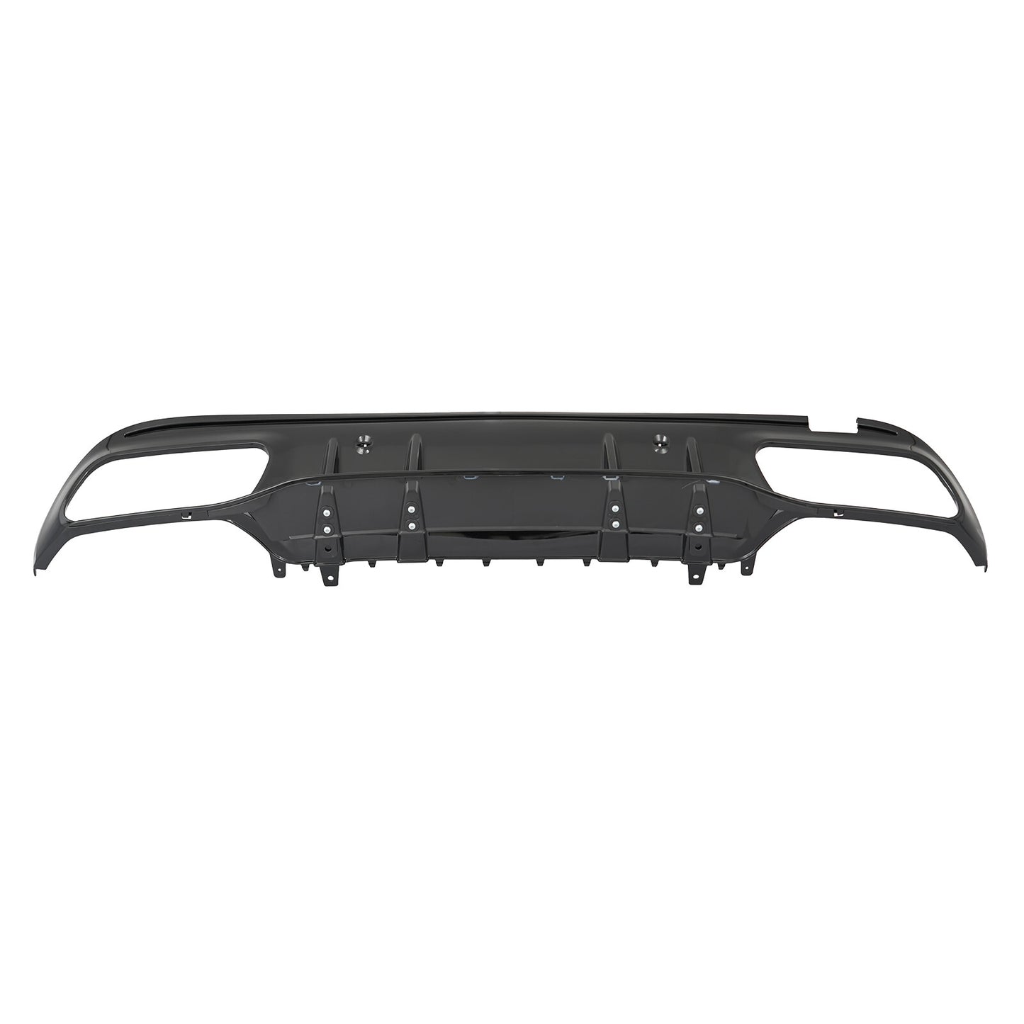 Suitable for 2015-2021 for Mercedes-Benz W205 AMG rear bumper diffuser exhaust tips C63 style Q