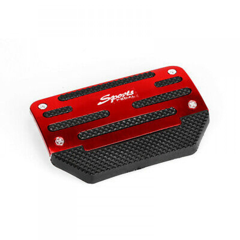 Red 2 x Universal Non-Slip Automatic Accelerator Brake Foot Pedal Cover Treadle Q