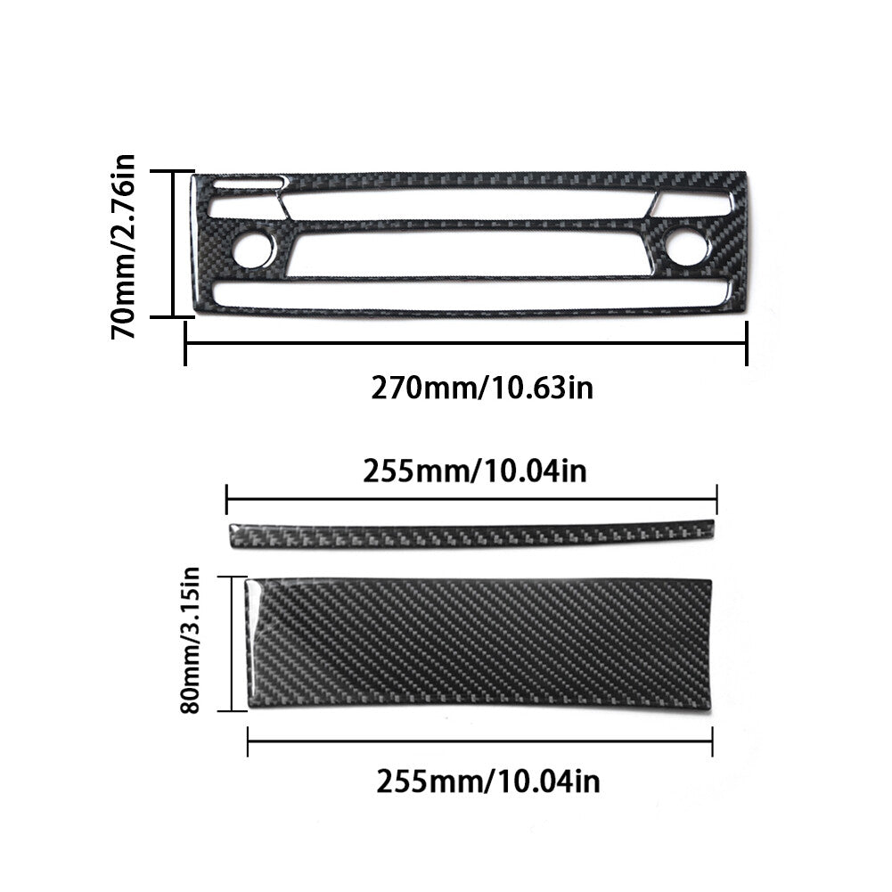 6Pcs Red Door Handle Frame Panel Trim Cover Carbon Fiber for Jaguar XF 2009-2011 v