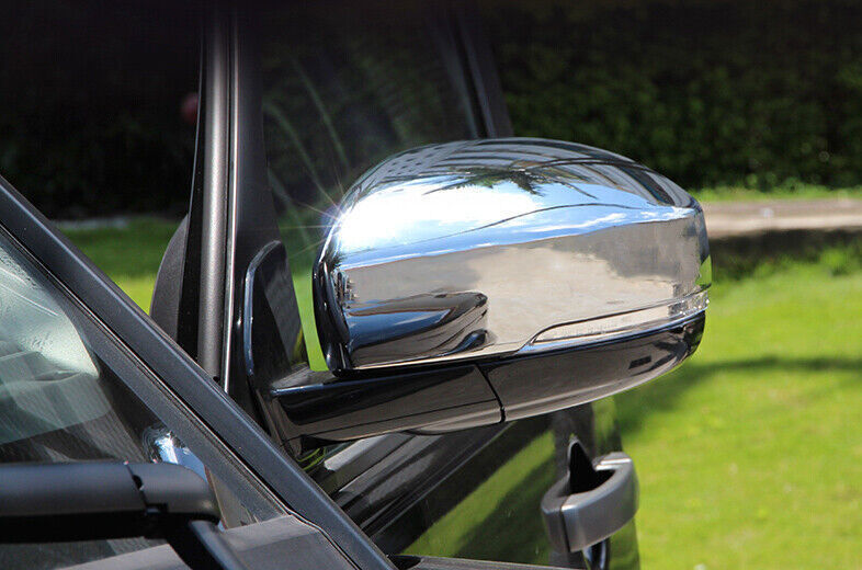 for Range Rover Sport 2014-22 Chrome ABS Rearview Side Door Mirror Cover Trim 2X