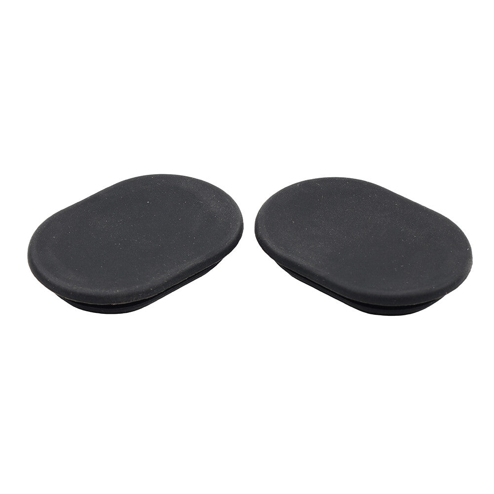 2PCS Rear Antenna Hole Plug Filler Cover for Harley Road Street Glide Road King