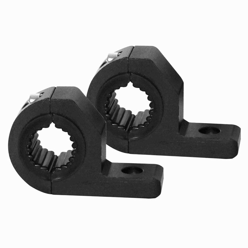 Car LED Work Light Bull Mounting Bracket Clamp Rail Ring Aluminum Alloy Holder