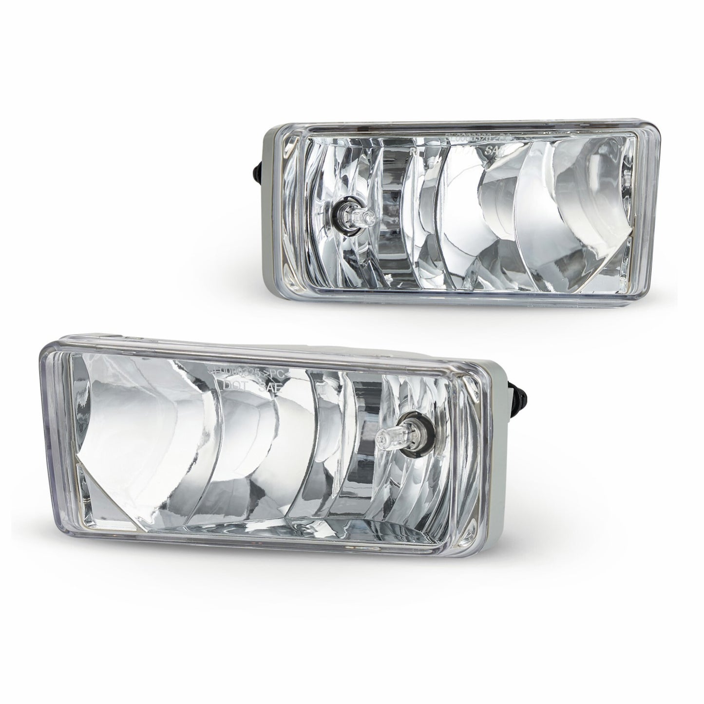 Fit For 2008 - 2014 for Silverado Clear Lens 1 Pair Front Bumper Fog Light - v