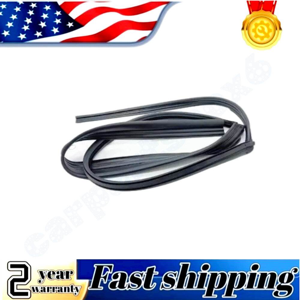 4-piece door glass operating channel weather window seal suitable for 2009-2014 for Honda Fit