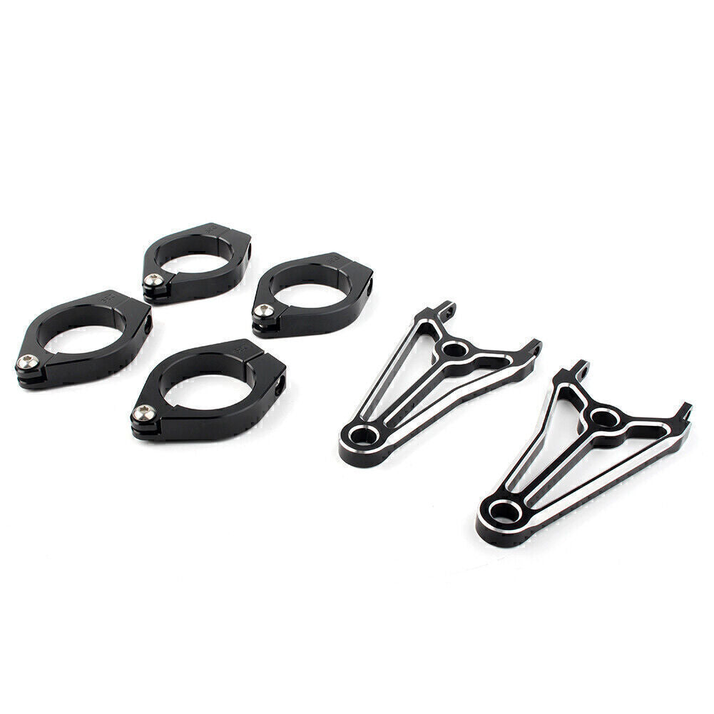 39mm Motorcycle Headlight Mount Bracket Fork Head Lamp Holder for Harley Dyna Q
